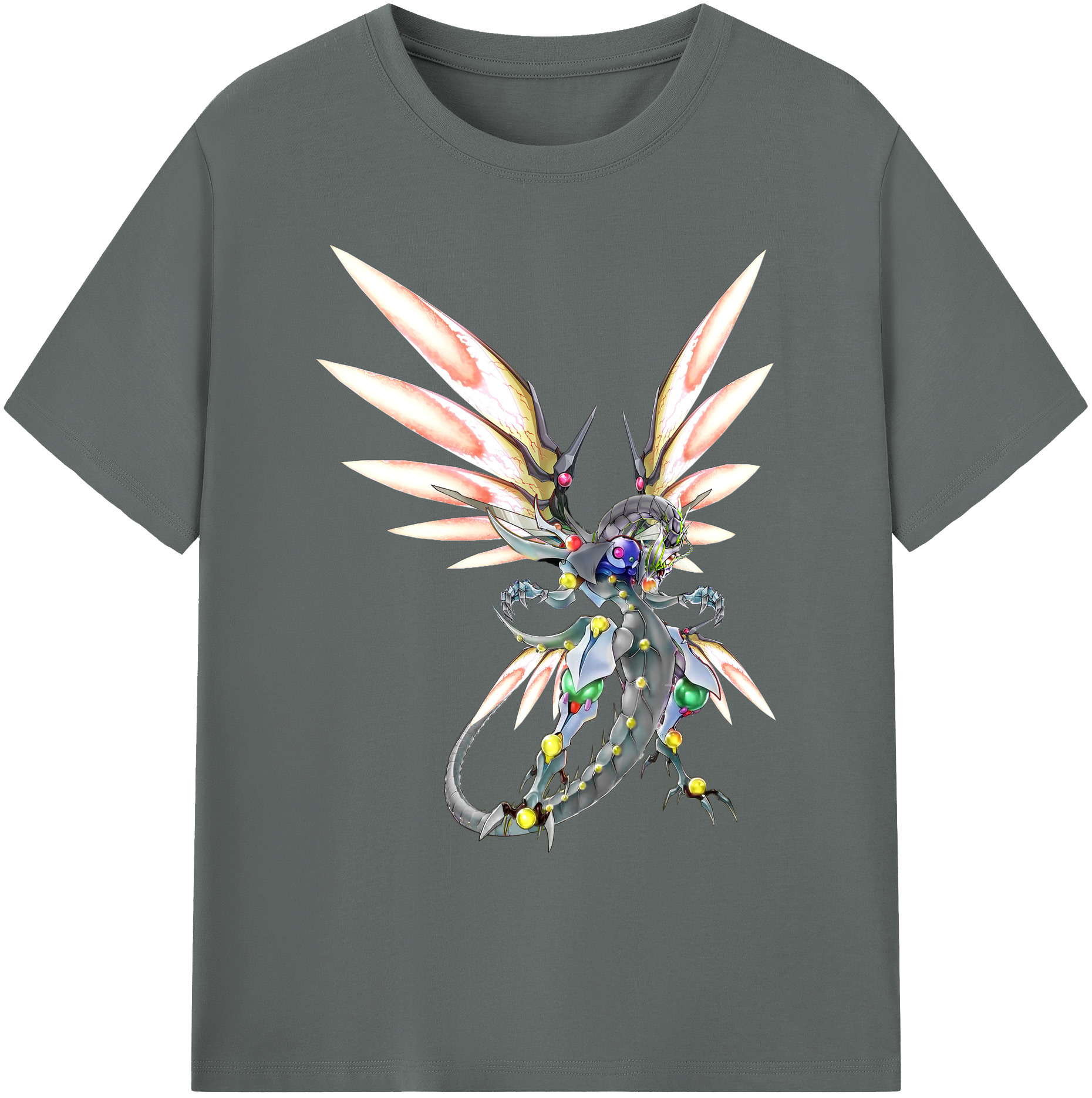 （画像用） 遊☆戯☆王 Yu-Gi-Oh! 綿100％ メンズ半袖Tシャツ｜肌触りやわらか＆通気性